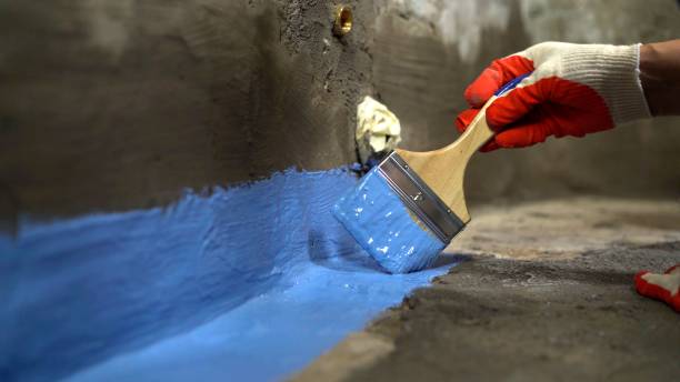 Commercial Foundation Crack Repair project at a Old Westbury, NY business property by SJ Waterproofing Pros